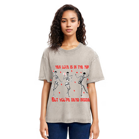 Tokyosol When Love Is In The Air Washed T-Shirt