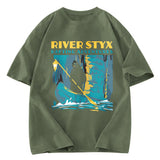 Tokyosol River Styx Rafting Adventures Washed T-Shirt