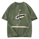 Tokyosol Godspeed Surfing Skull Washed T-Shirt