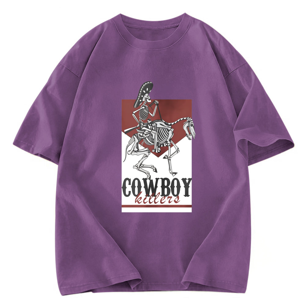 Tokyosol Skeleton Cowboy Killers Washed T-Shirt