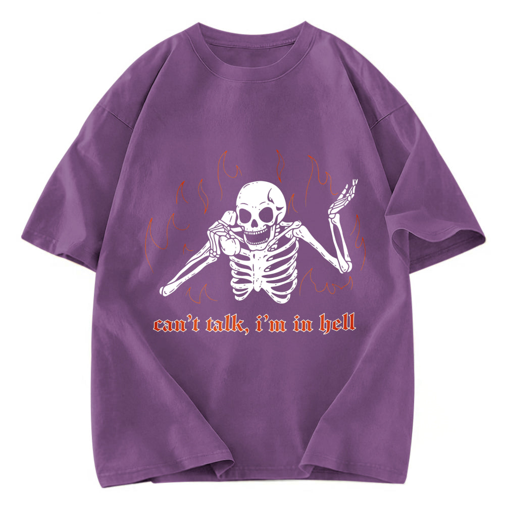 Tokyosol Can't Talk In Hell Washed T-Shirt