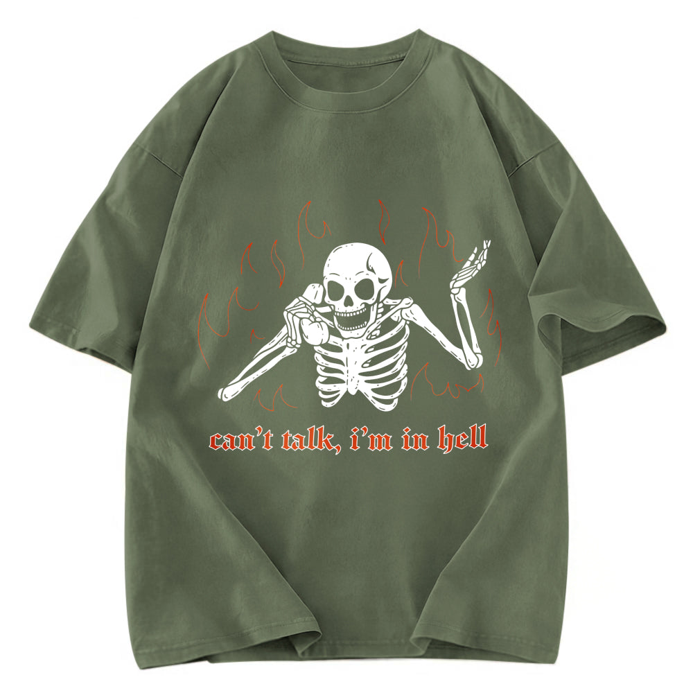 Tokyosol Can't Talk In Hell Washed T-Shirt