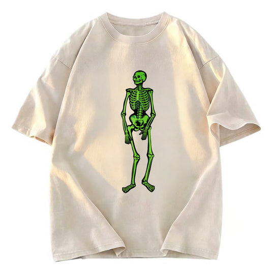 Tokyosol Fluorescent Skeleton Washed T-Shirt