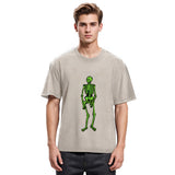 Tokyosol Fluorescent Skeleton Washed T-Shirt