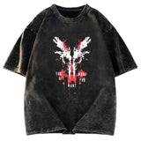 Tokyosol Horror Inkblot Washed T-Shirt