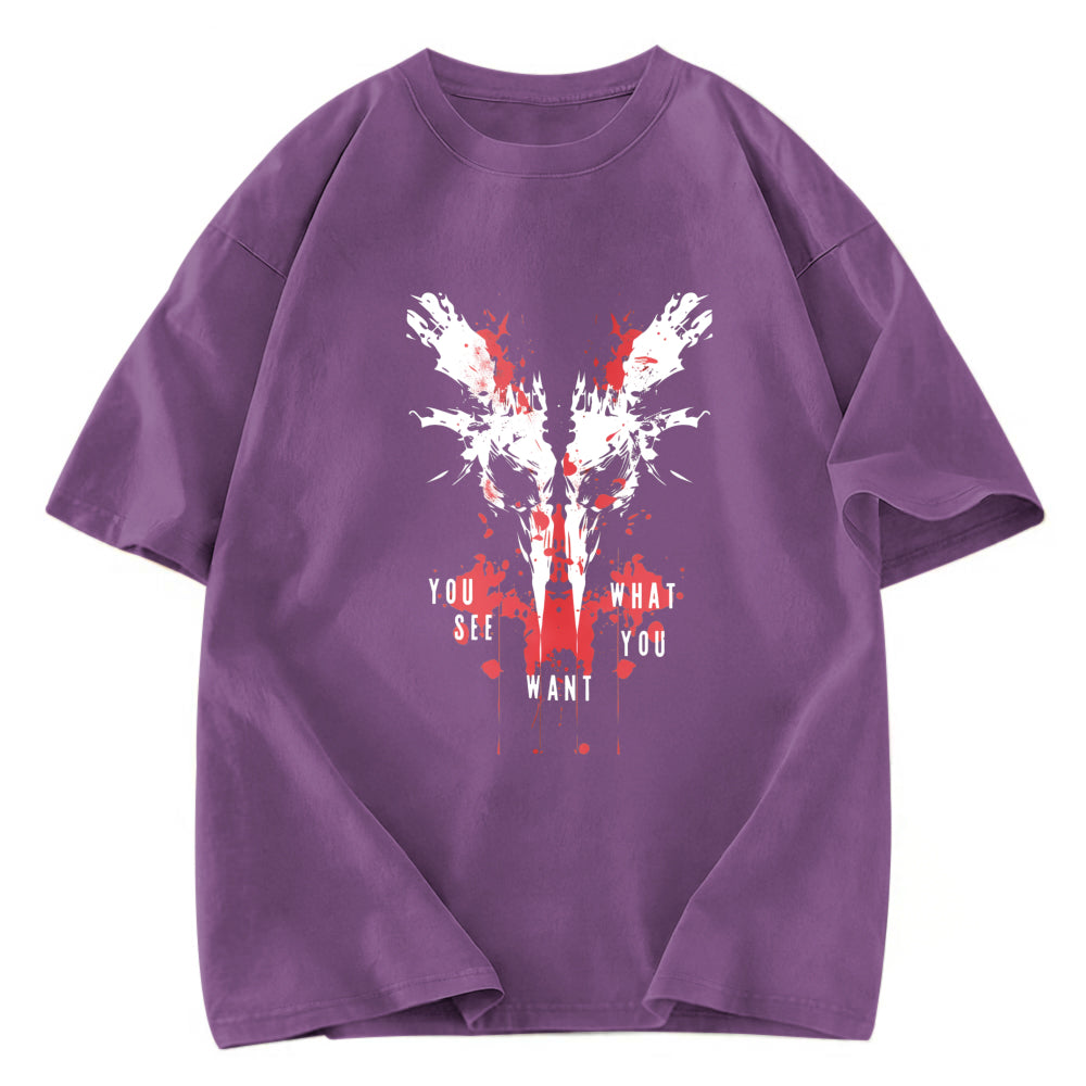 Tokyosol Horror Inkblot Washed T-Shirt