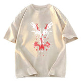Tokyosol Horror Inkblot Washed T-Shirt