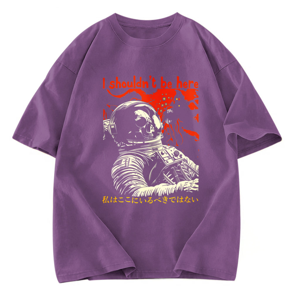 Tokyosol I Shouldn't Be Here Astronaut Washed T-Shirt