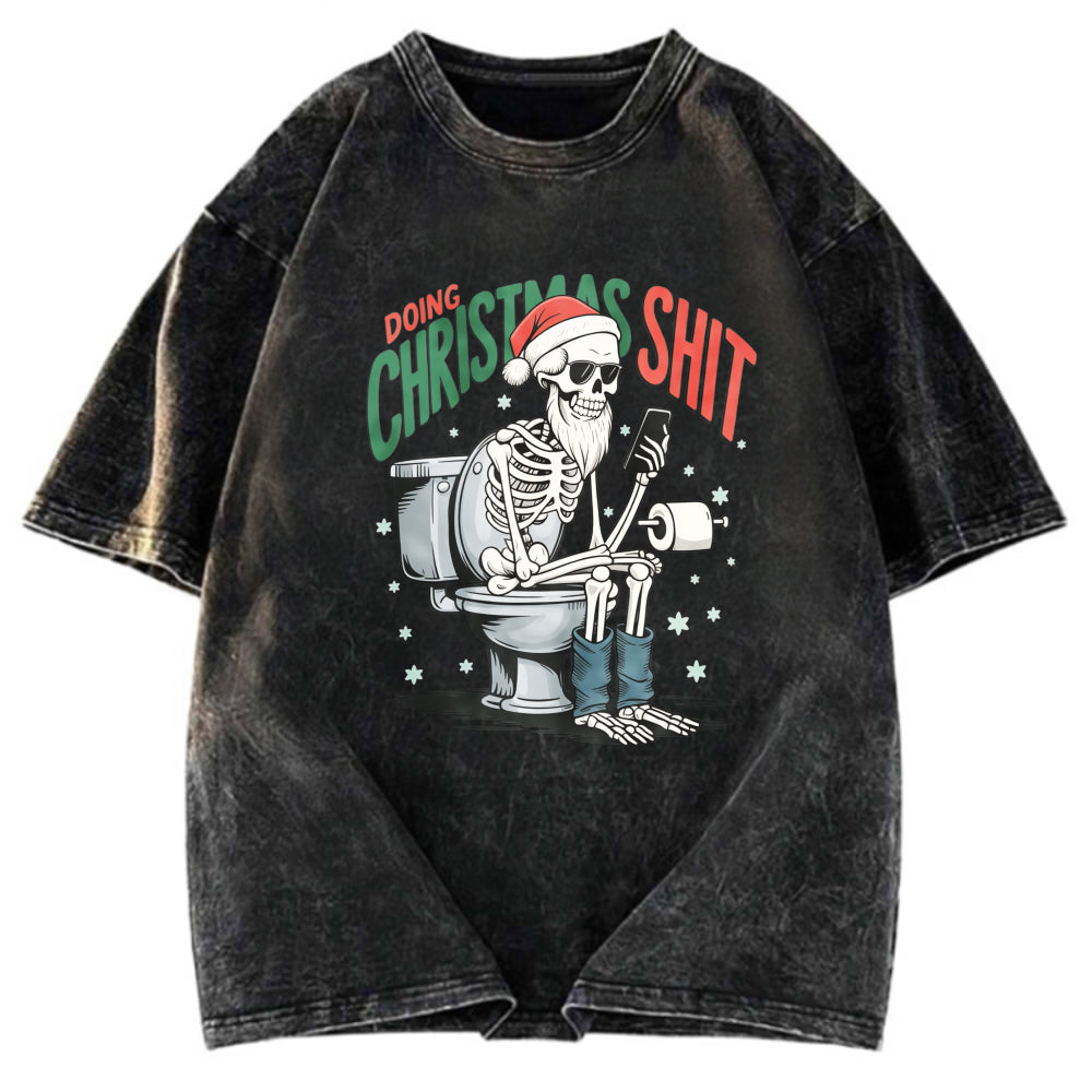 Tokyosol Doing Christmas Shit Washed T-Shirt