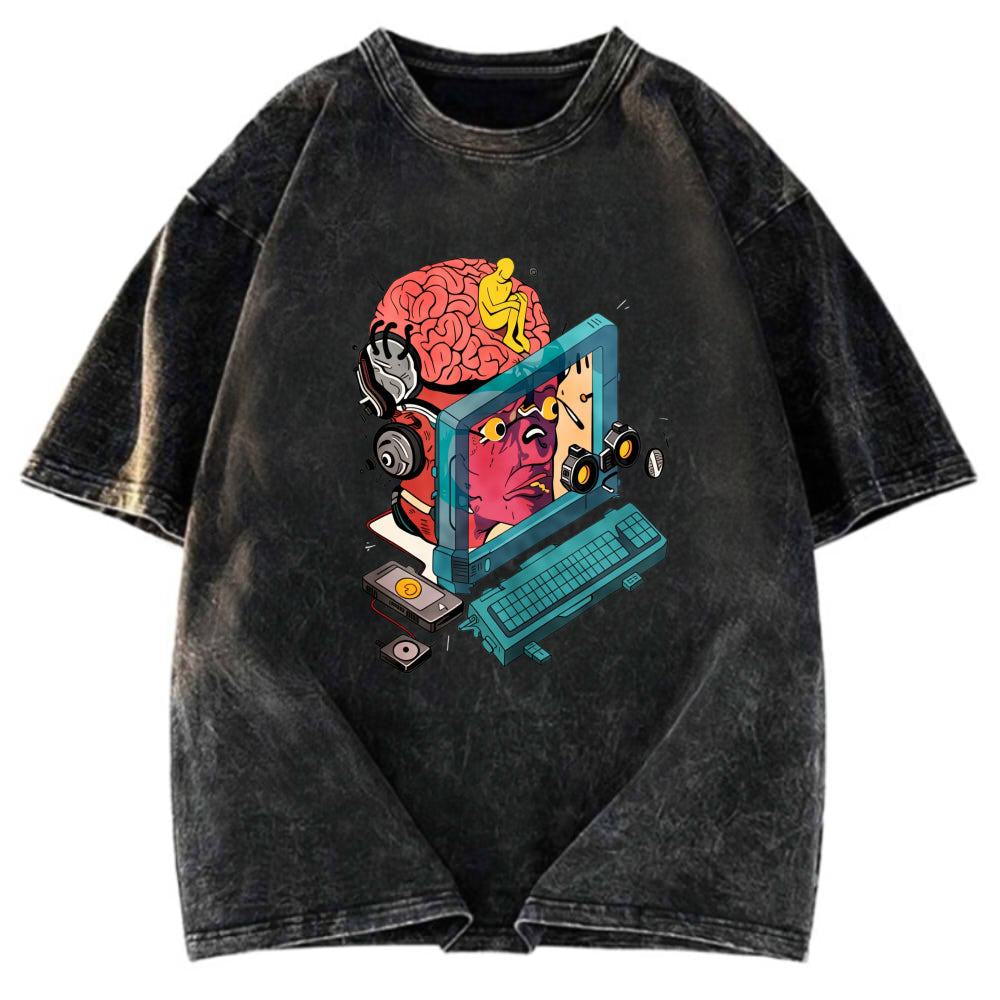Tokyosol World In The Mind Washed T-Shirt