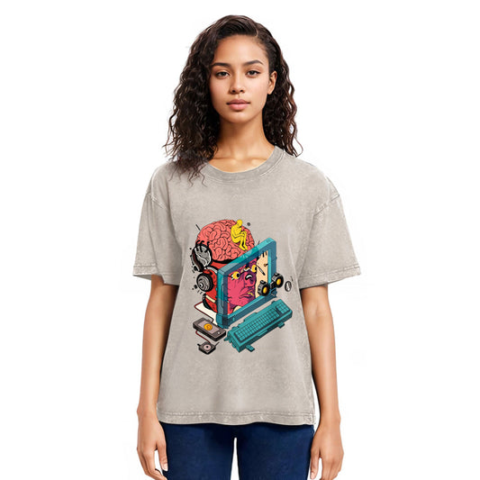 Tokyosol World In The Mind Washed T-Shirt