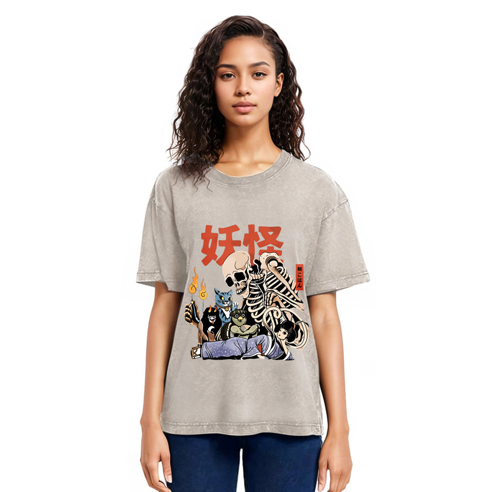 Tokyosol The Yokai Club Washed T-Shirt