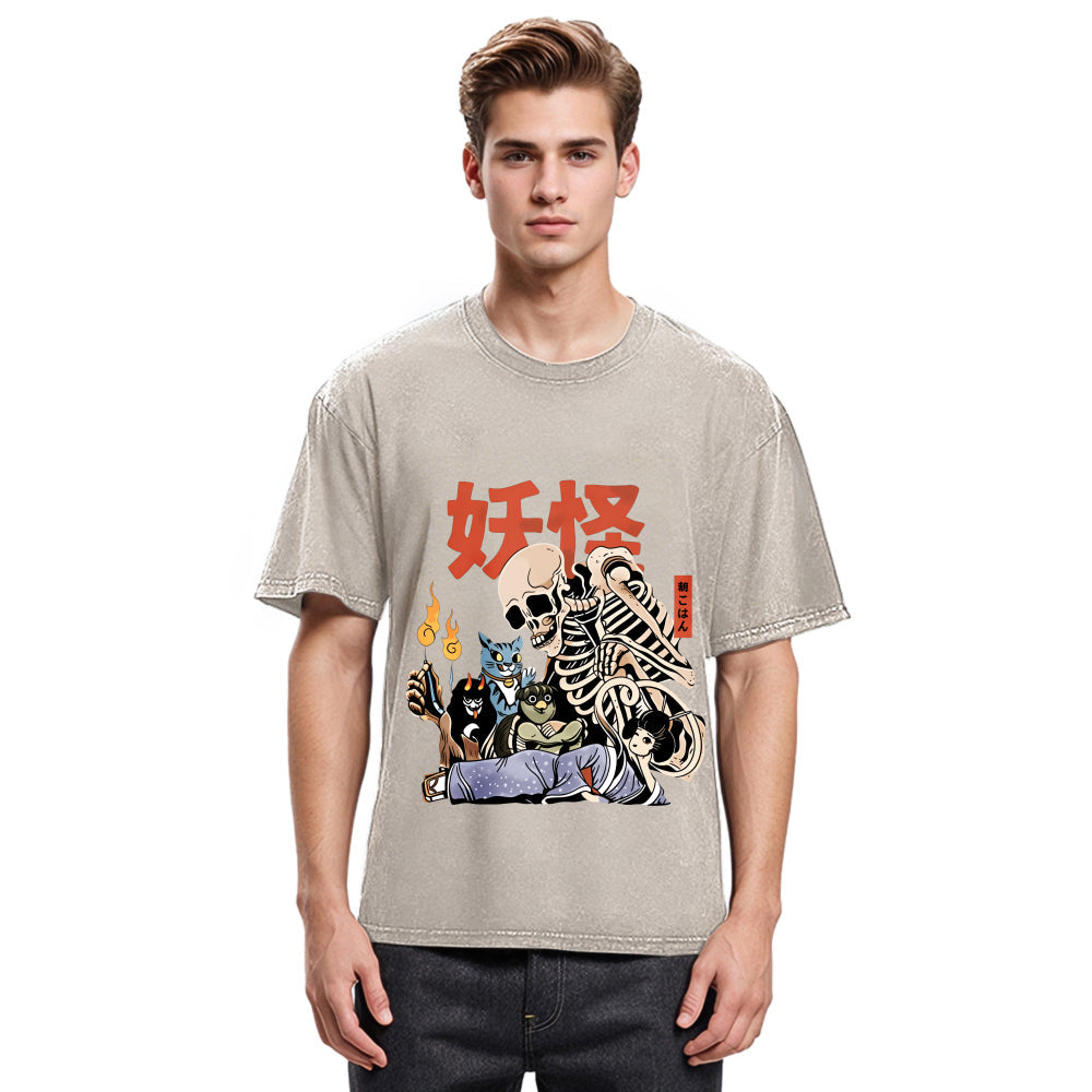 Tokyosol The Yokai Club Washed T-Shirt