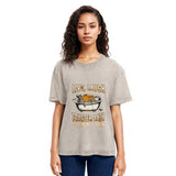 Tokyosol Skeleton Taking A Bath Washed T-Shirt