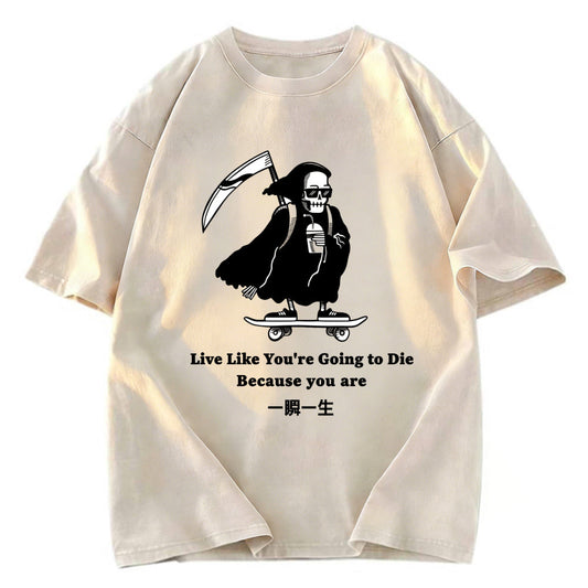 Tokyosol Death Skateboard Washed T-Shirt