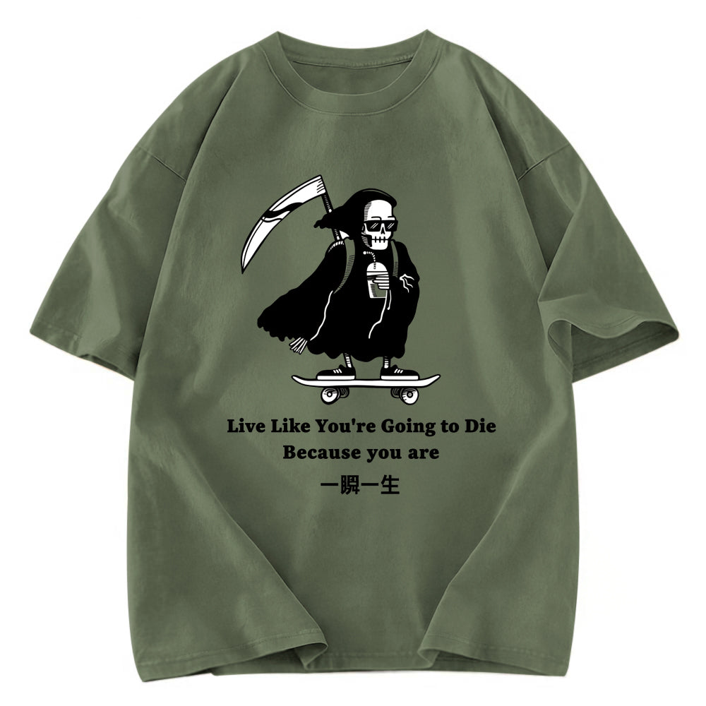 Tokyosol Death Skateboard Washed T-Shirt