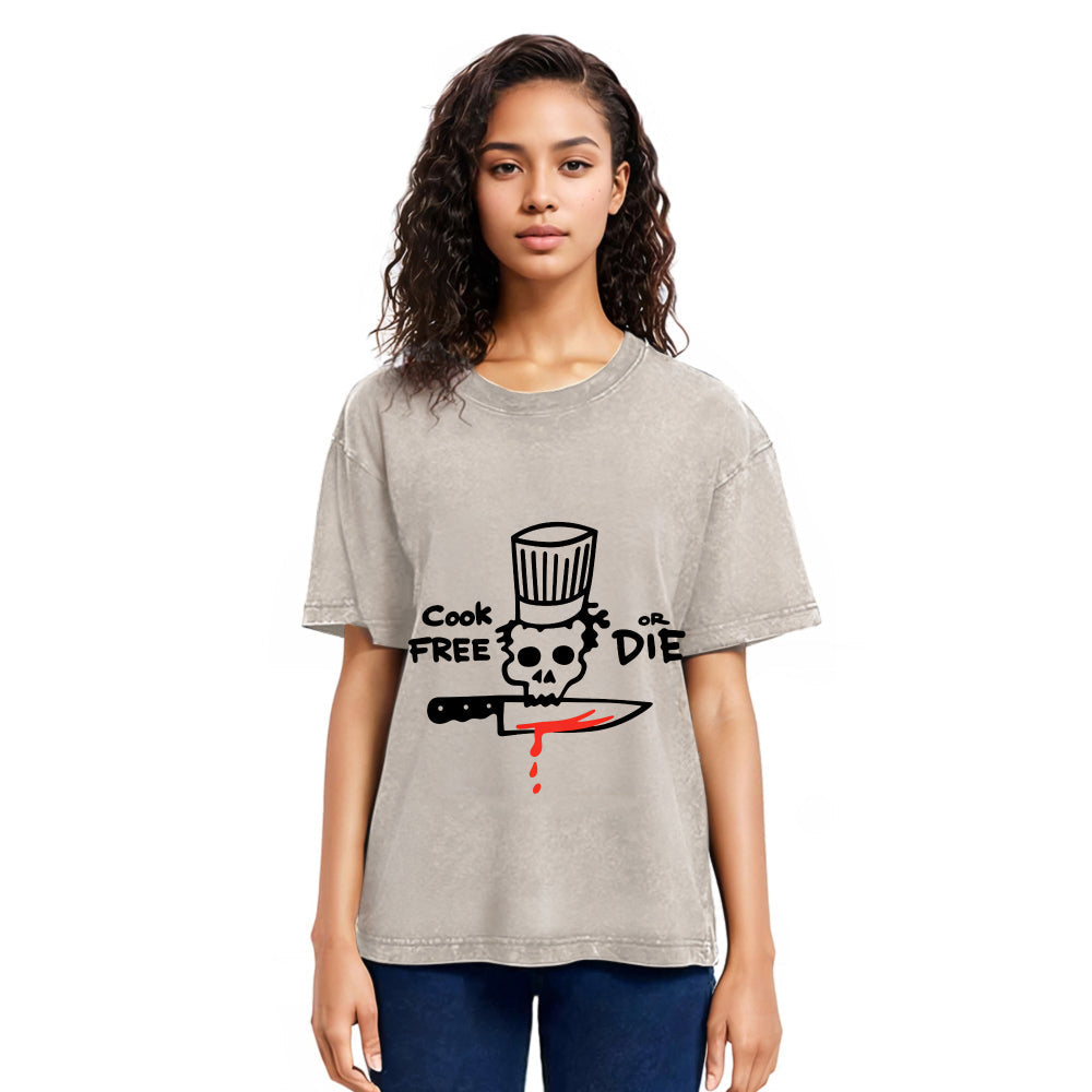 Tokyosol Cook Free or Die Washed T-Shirt
