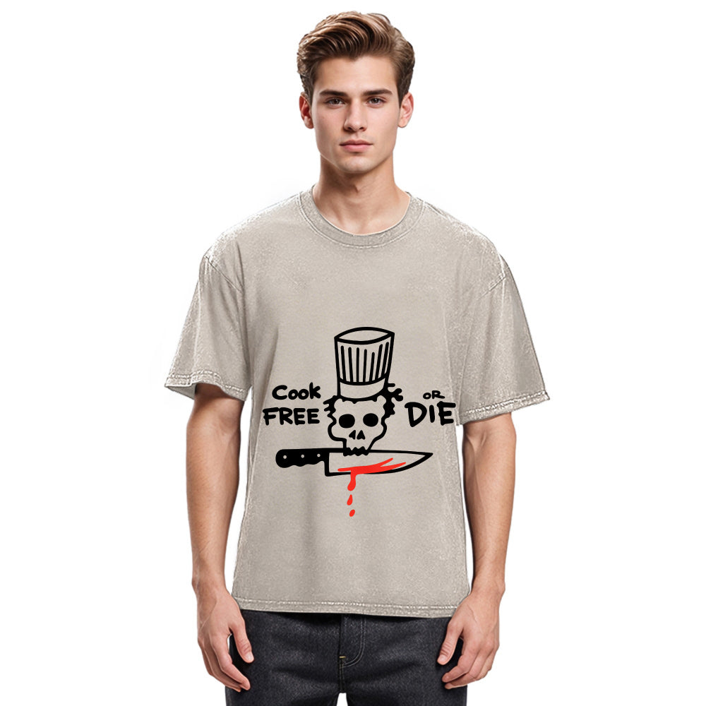 Tokyosol Cook Free or Die Washed T-Shirt