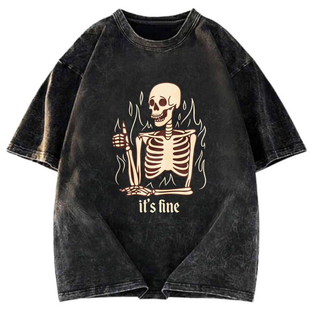 Tokyosol It's Fine Washed T-Shirt
