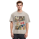 Tokyosol Vintage Japanese Yokai Halloween Washed T-Shirt