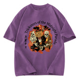Tokyosol Halloween Pumpkin Vintage Washed T-Shirt