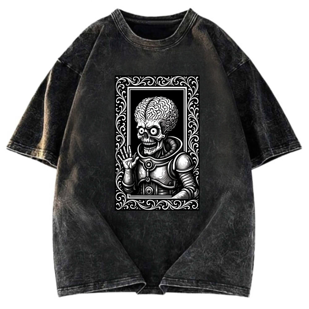 Tokyosol Mars Attacks Washed T-Shirt