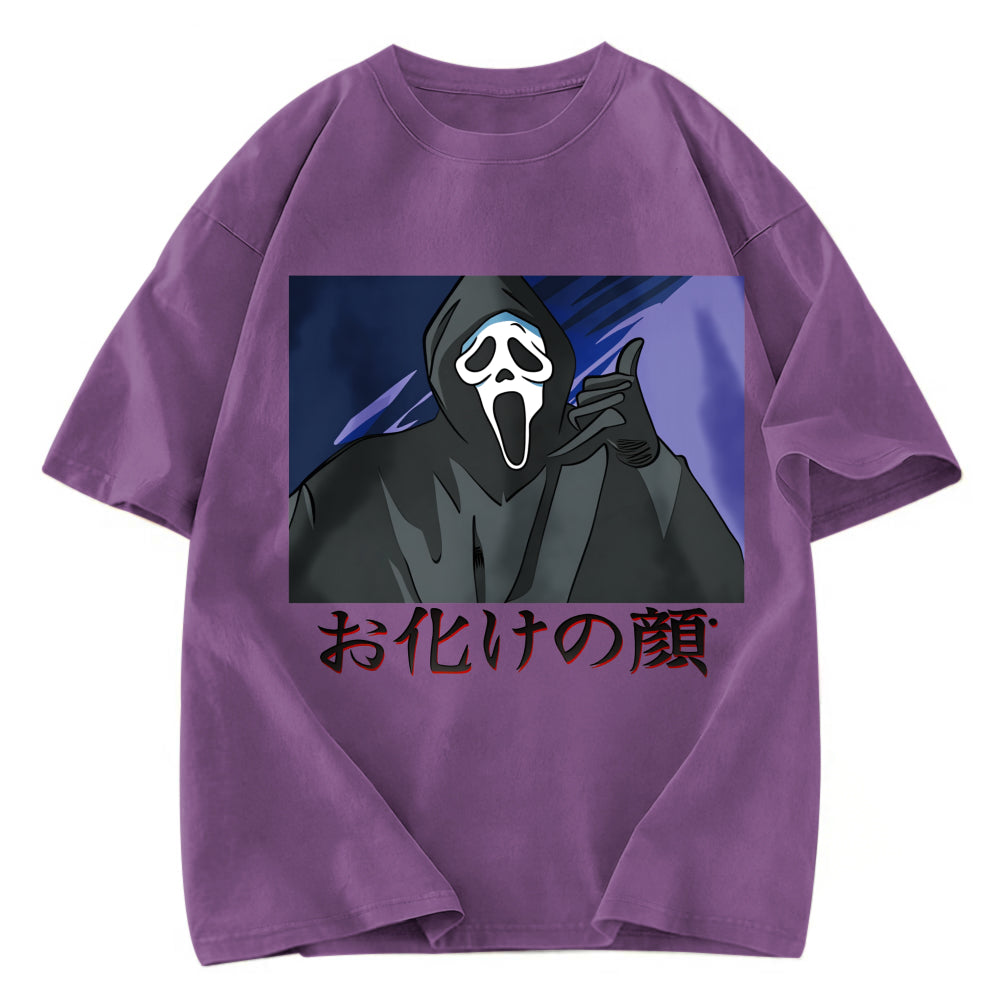 Tokyosol Ghost Face Japanese Washed T-Shirt