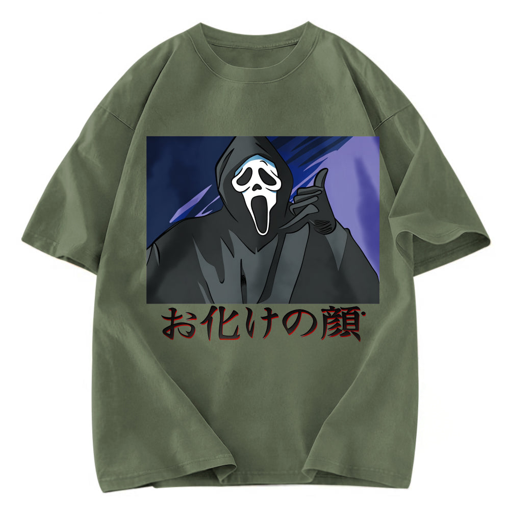Tokyosol Ghost Face Japanese Washed T-Shirt
