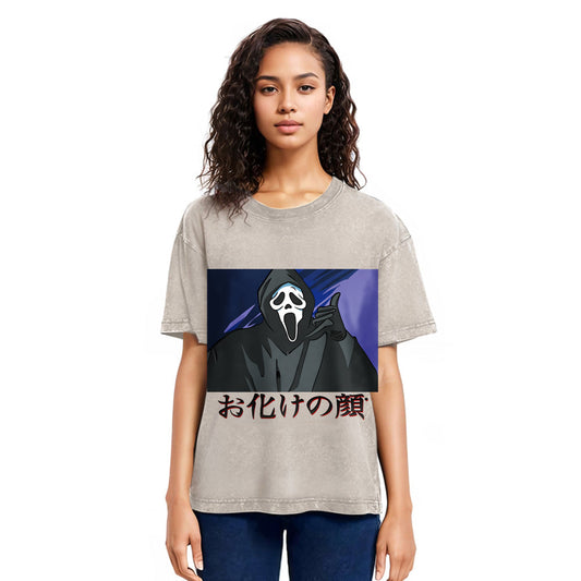 Tokyosol Ghost Face Japanese Washed T-Shirt