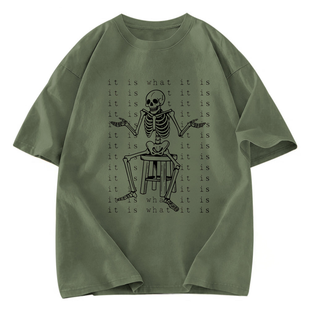 Tokyosol Helpless Skeleton Washed T-Shirt