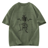 Tokyosol Helpless Skeleton Washed T-Shirt