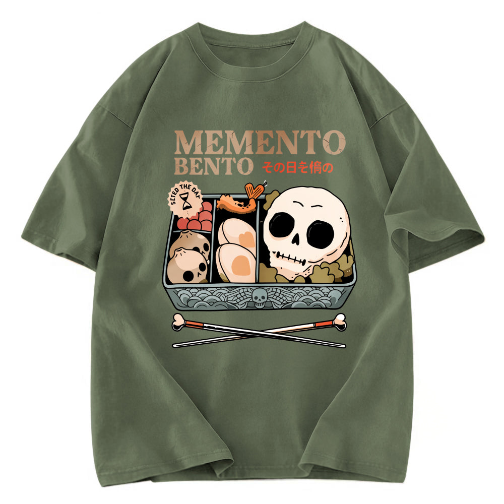 Tokyosol Memento Bento Skull Washed T-Shirt