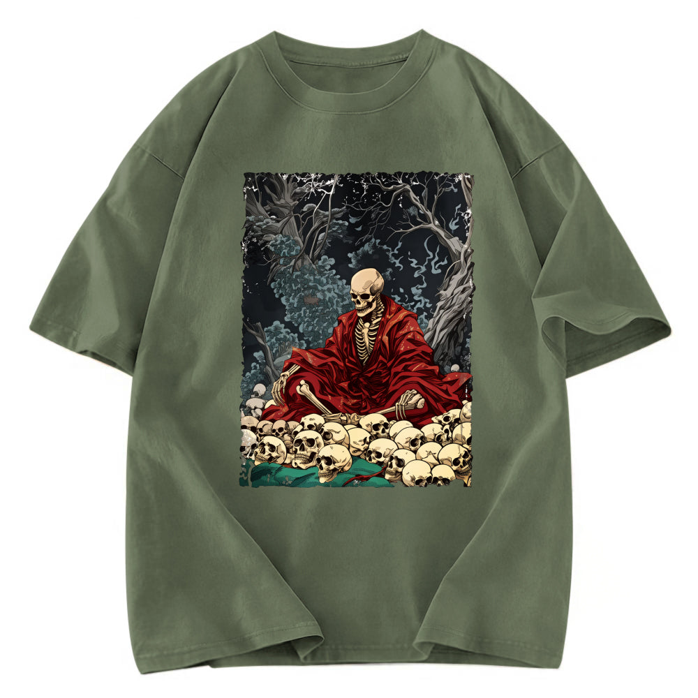 Tokyosol Guardian Of The Skulls Washed T-Shirt