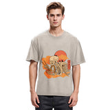 Tokyosol Yokai Ramen and Cats Washed T-Shirt