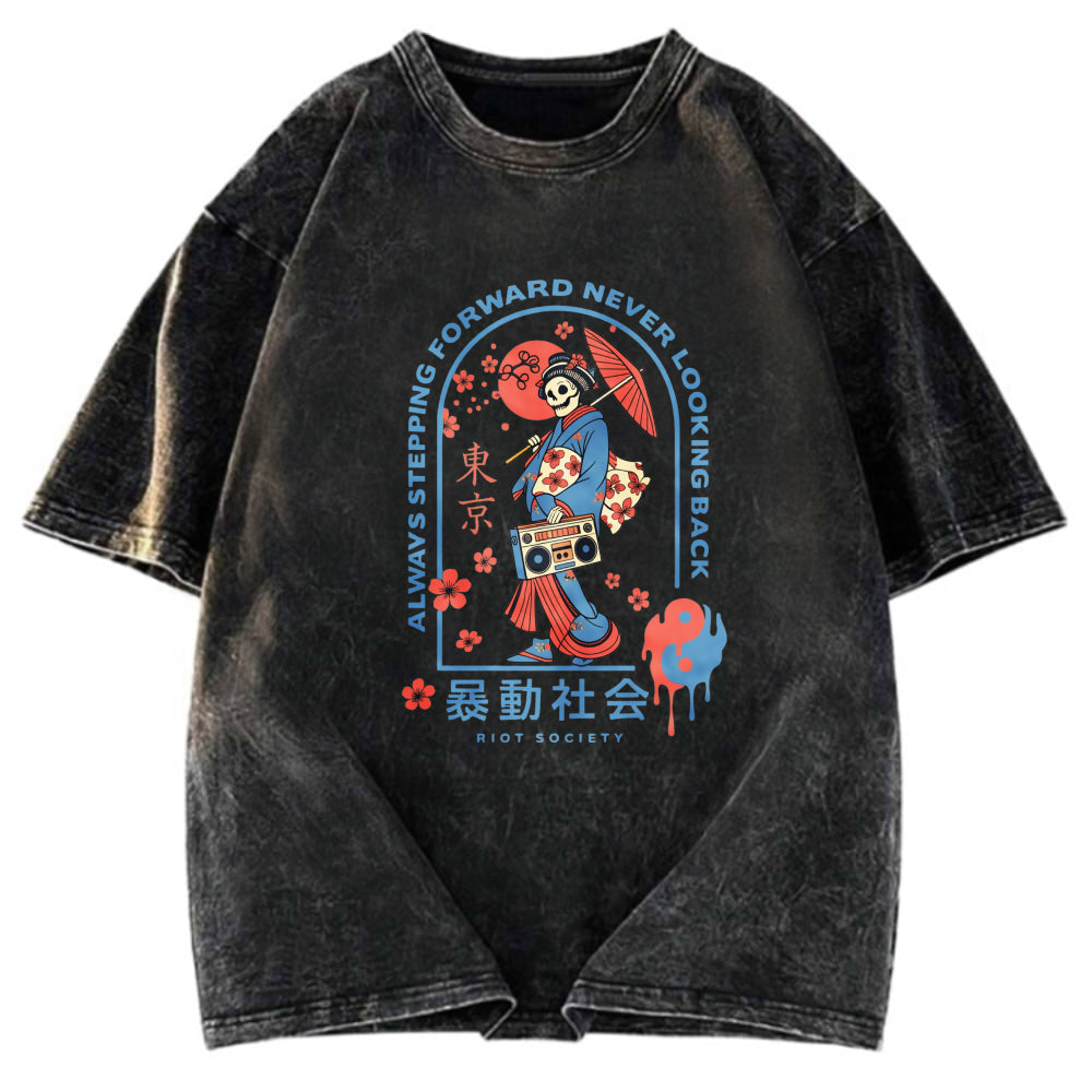 Tokyosol Riot Society Washed T-Shirt