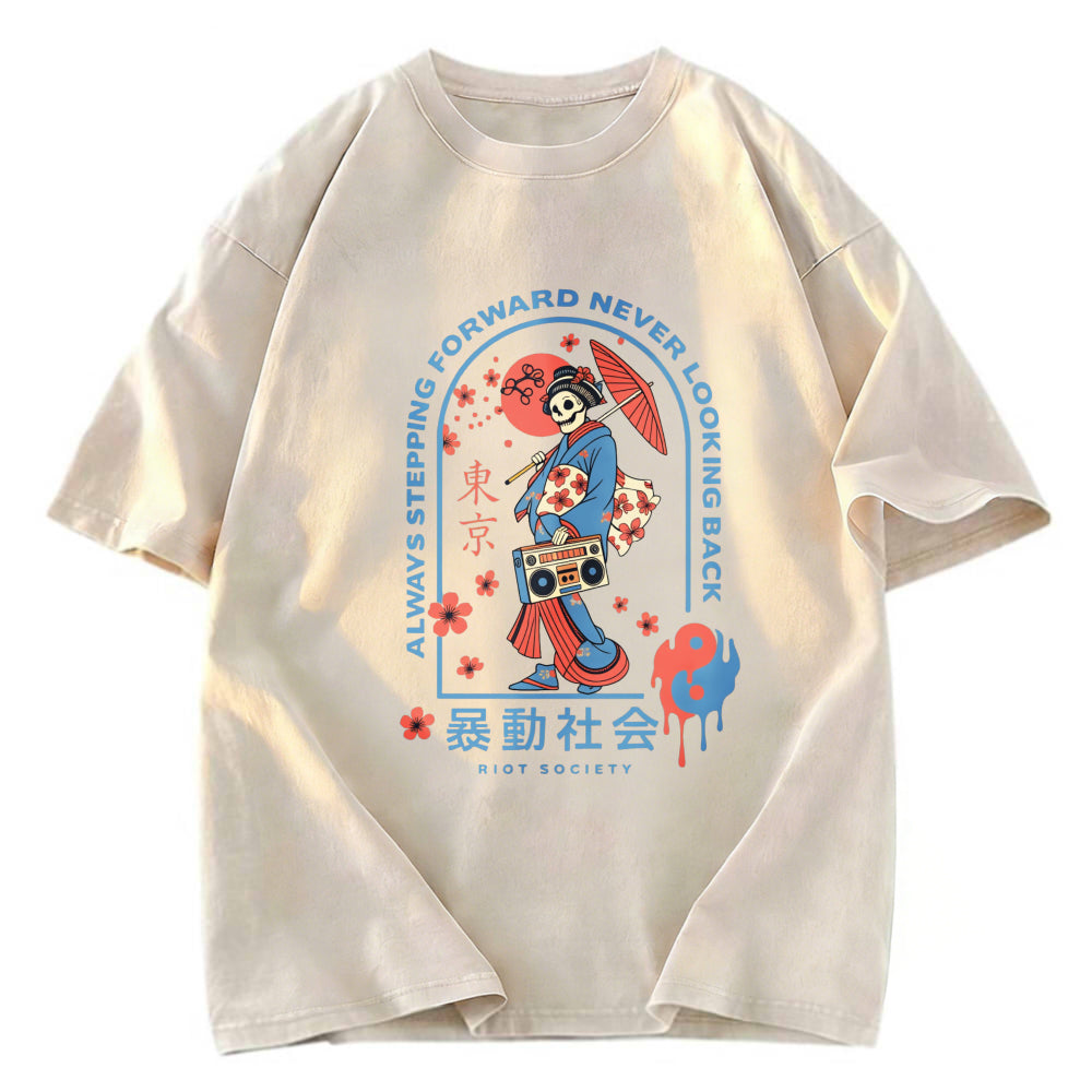 Tokyosol Riot Society Washed T-Shirt