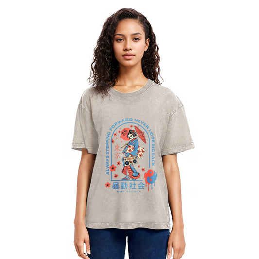Tokyosol Riot Society Washed T-Shirt