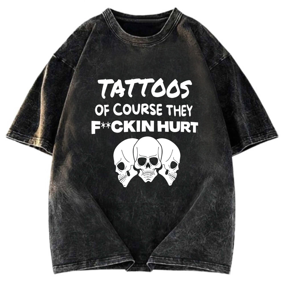 Tokyosol Tattoo Art Design Washed T-Shirt
