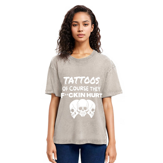 Tokyosol Tattoo Art Design Washed T-Shirt