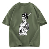 Tokyosol Skull Samurai Geisha Classic T-Shirt