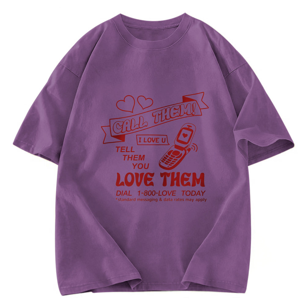Tokyosol 1-800-LOVE Washed T-Shirt