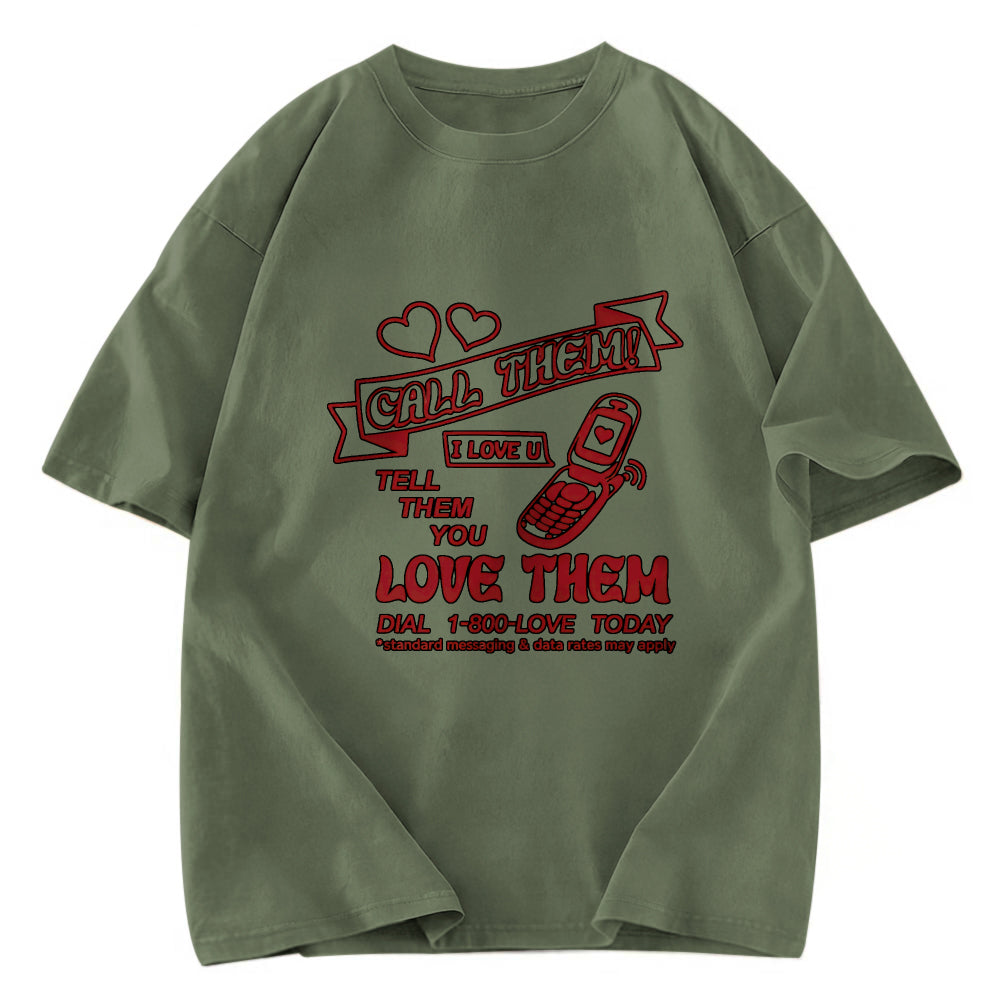 Tokyosol 1-800-LOVE Washed T-Shirt