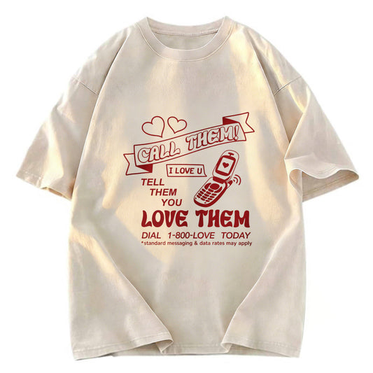 Tokyosol 1-800-LOVE Washed T-Shirt