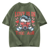 Tokyosol Love Is In The Air Washed T-Shirt