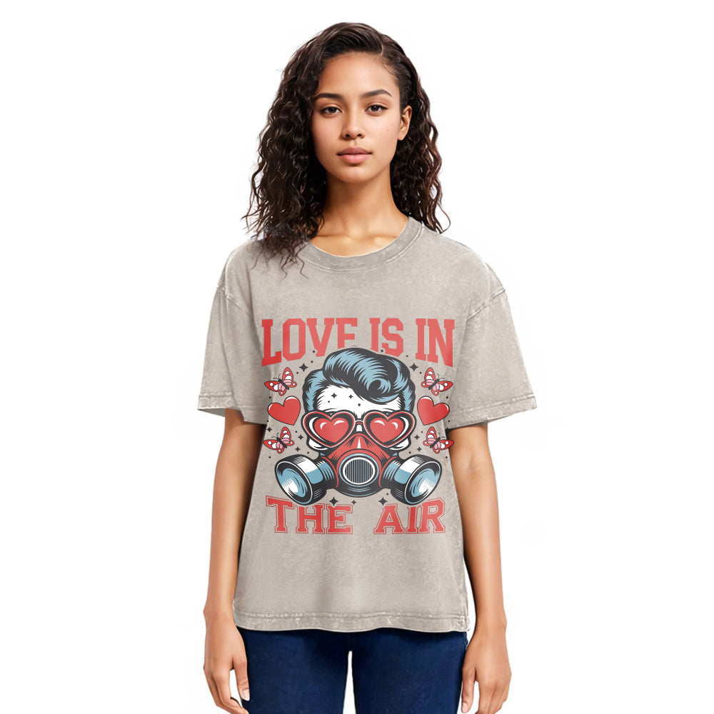 Tokyosol Love Is In The Air Washed T-Shirt