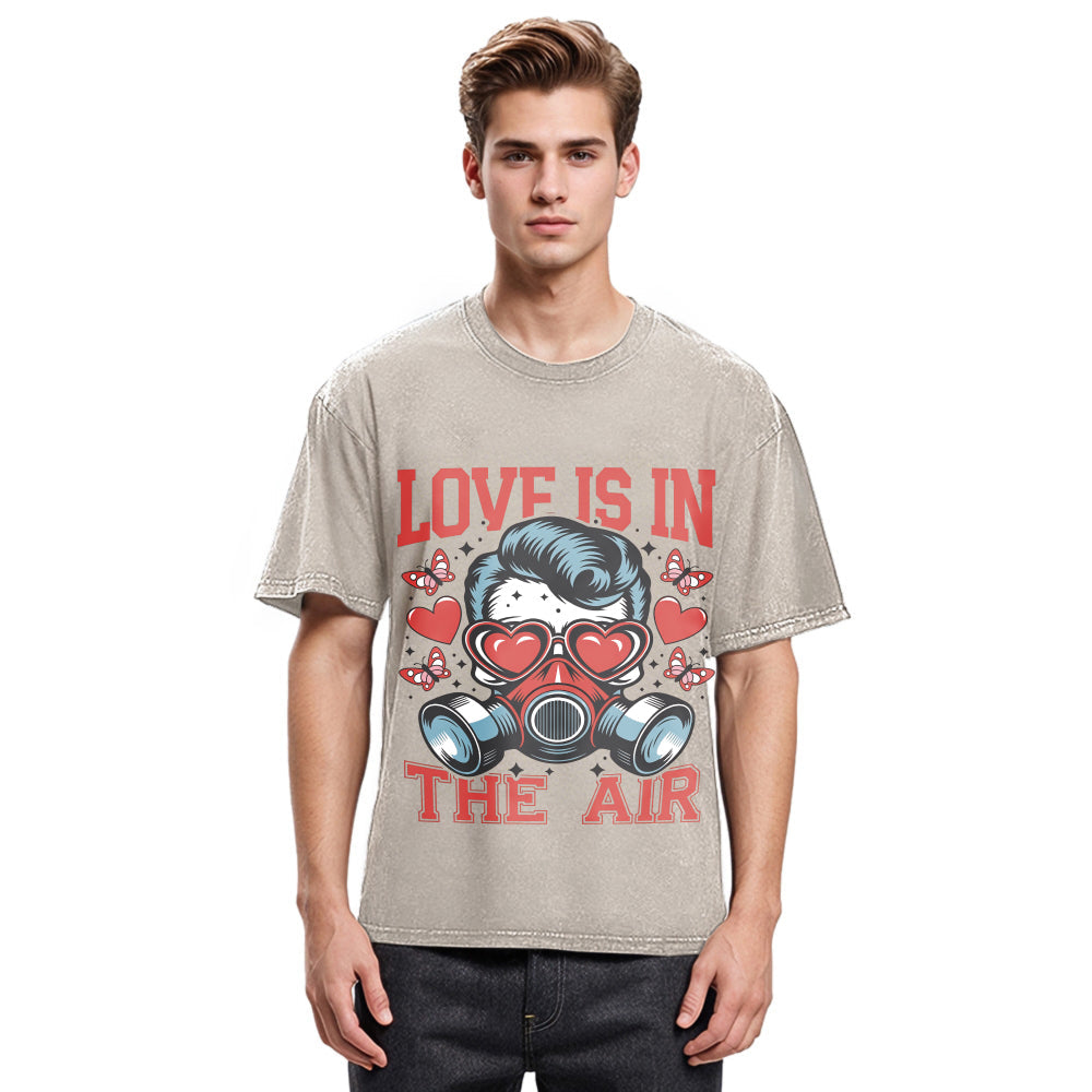 Tokyosol Love Is In The Air Washed T-Shirt