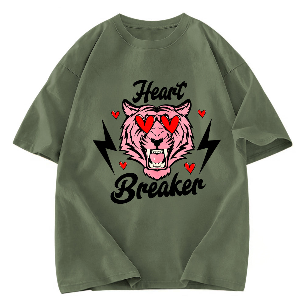 Tokyosol Heart Breaker Valentine Washed T-shirt