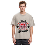 Tokyosol Heart Breaker Valentine Washed T-shirt