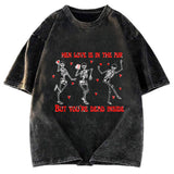 Tokyosol When Love Is In The Air Washed T-Shirt