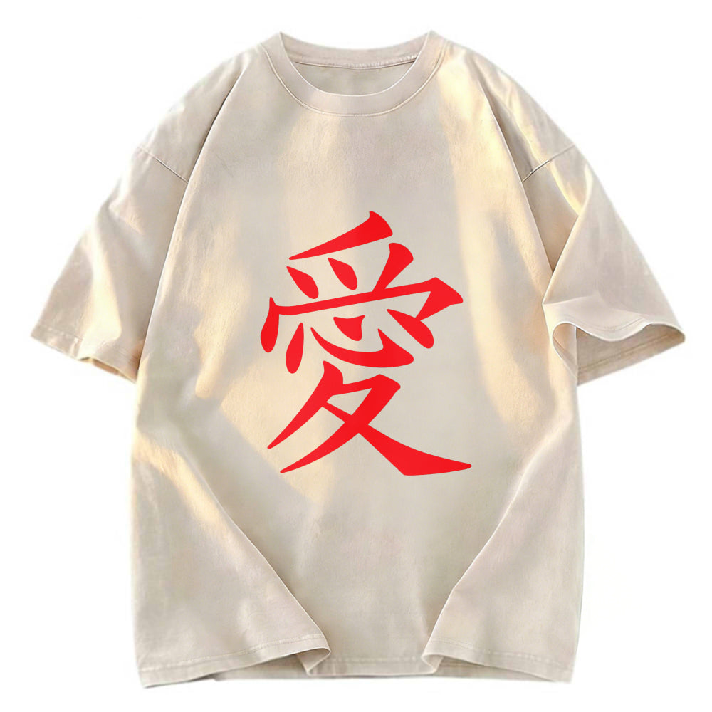 Tokyosol Love Kanji Washed T-Shirt